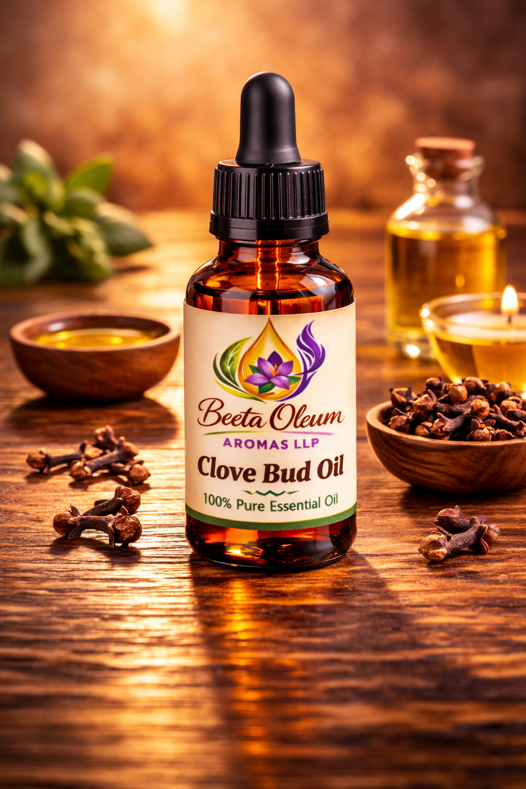 Clove Bud Oil Bottle